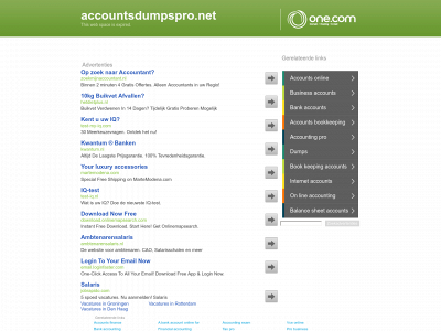 accountsdumpspro.net snapshot