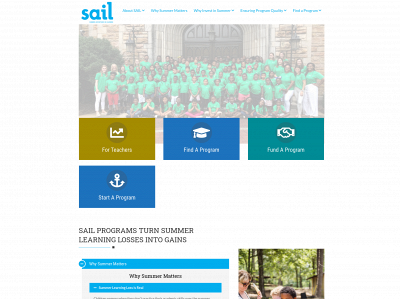 sailalabama.org snapshot