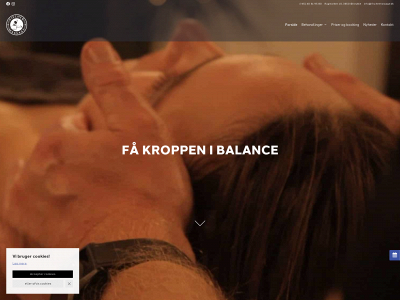 fischermassage.dk snapshot