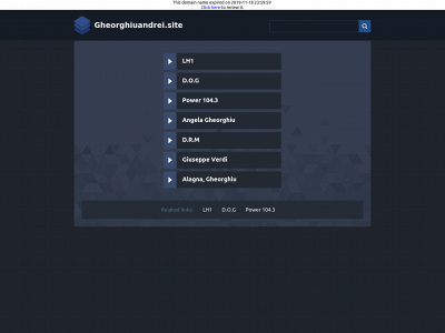 gheorghiuandrei.site snapshot