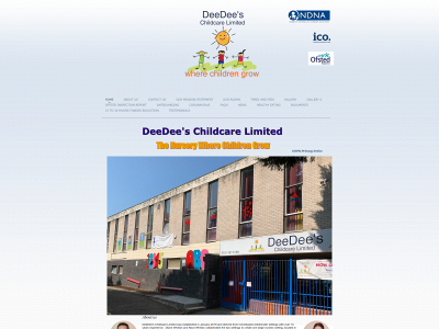 deedeeschildcare.co.uk snapshot
