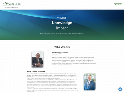 kelloggins.com snapshot