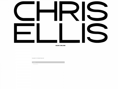 chris-ellis.com snapshot