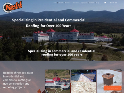 www.roddroofing.com snapshot