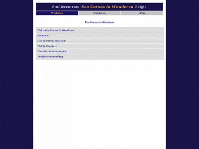 eciw.be snapshot