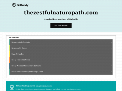 thezestfulnaturopath.com snapshot