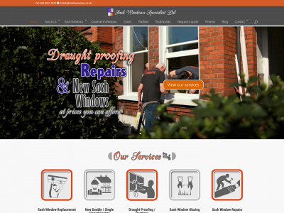 sjbsashwindows.co.uk snapshot