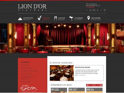 cabaretliondor.com snapshot