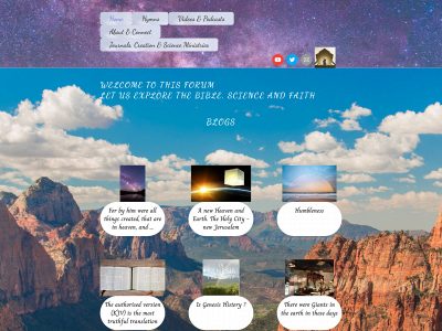 faithinbibleandscience.org snapshot