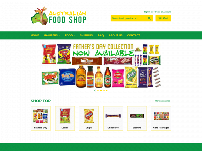 theaustralianfoodshop.com snapshot
