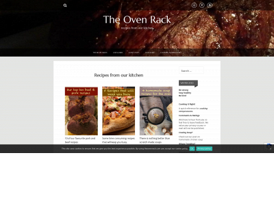 theovenrack.com snapshot