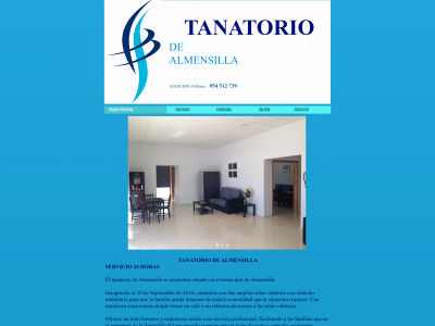 tanatoriodealmensilla.es snapshot