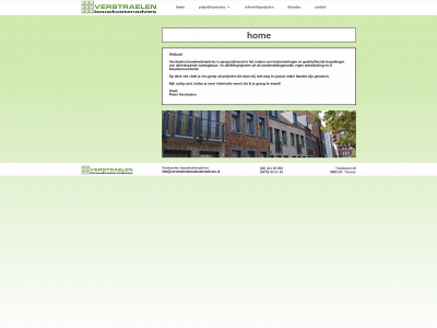 verstraelenbouwkostenadvies.nl snapshot