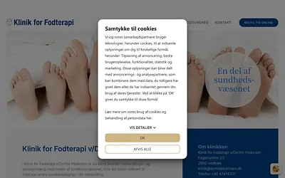 dorthepedersen.com snapshot