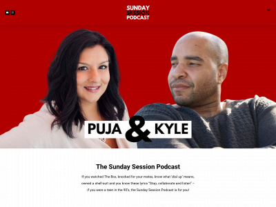 sundaysessionpodcast.com snapshot