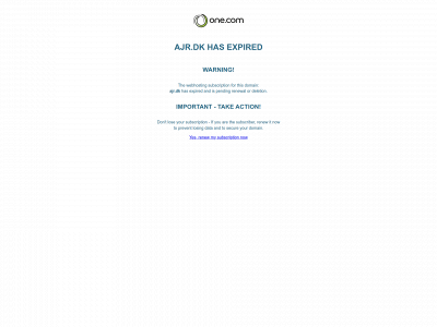 ajr.dk snapshot