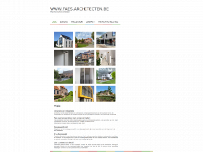 faes-architecten.be snapshot