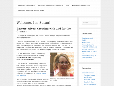 susanbrenning.com snapshot