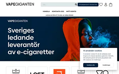 vapegiganten.se snapshot