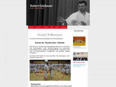 robert-karate.at snapshot