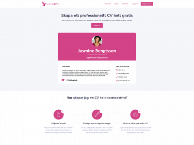 skapacv.se snapshot