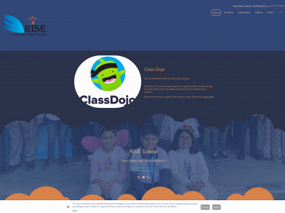 www.rise.edu.bd snapshot