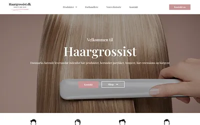 haargrossist.dk snapshot