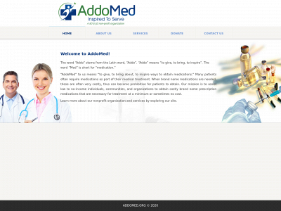 addomed.org snapshot
