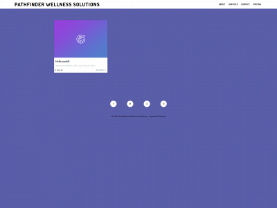 pathfinderwellnesssolutions.com snapshot