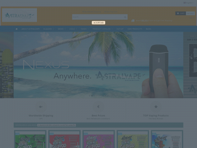 www.astralvape.com snapshot