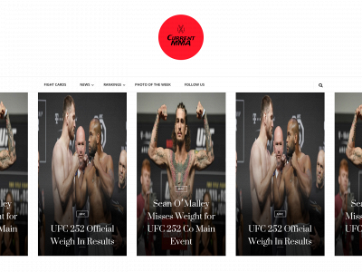 currentmma.com snapshot