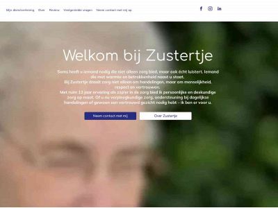 zustertje.nl snapshot