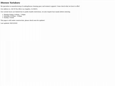 tariakury.com snapshot