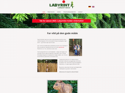 labyrint-lollandfalster.dk snapshot