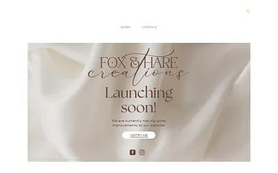 www.foxandharecreations.co.nz snapshot