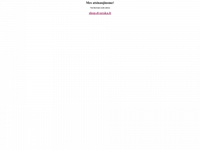 dvarakashop.lt snapshot