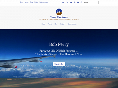 truehorizon.org snapshot