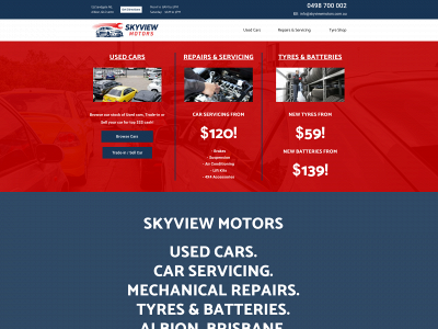 skyviewmotors.com.au snapshot