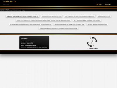 codebyella.com snapshot