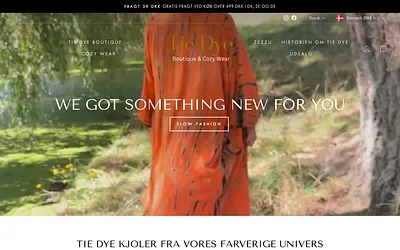 tiedyeboutique.dk snapshot