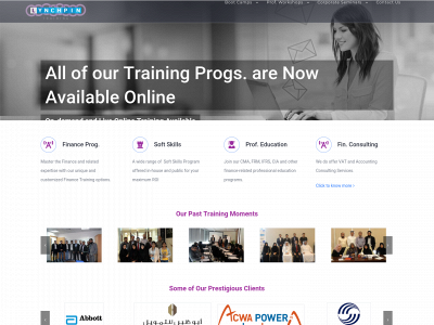 lynchpintraining.com snapshot