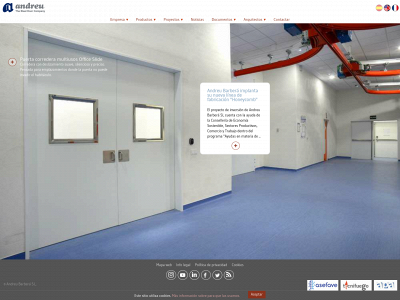 www.andreu.es snapshot