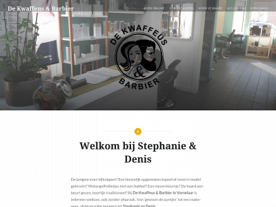 dekwaffeusenbarbier.be snapshot