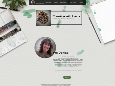 denisenicolart.co.uk snapshot