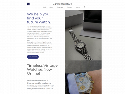 chronophageco.com snapshot