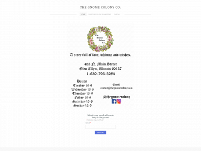 www.thegnomecolony.com snapshot