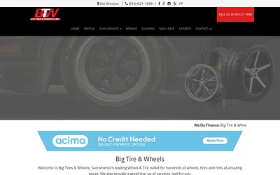 bigtireandwheels.com snapshot