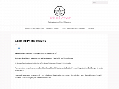 edibleinkreviews.co.uk snapshot