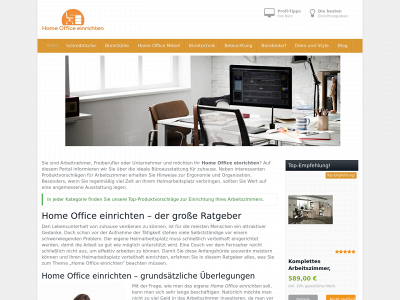 homeoffice-einrichten.de snapshot