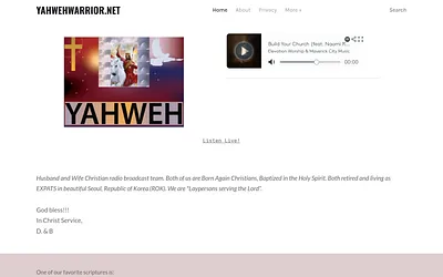 www.yahwehwarrior.net snapshot